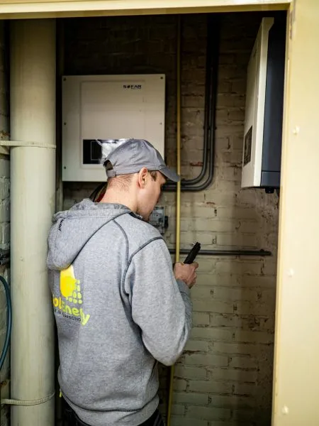 Tripower Australia electrician installing solar